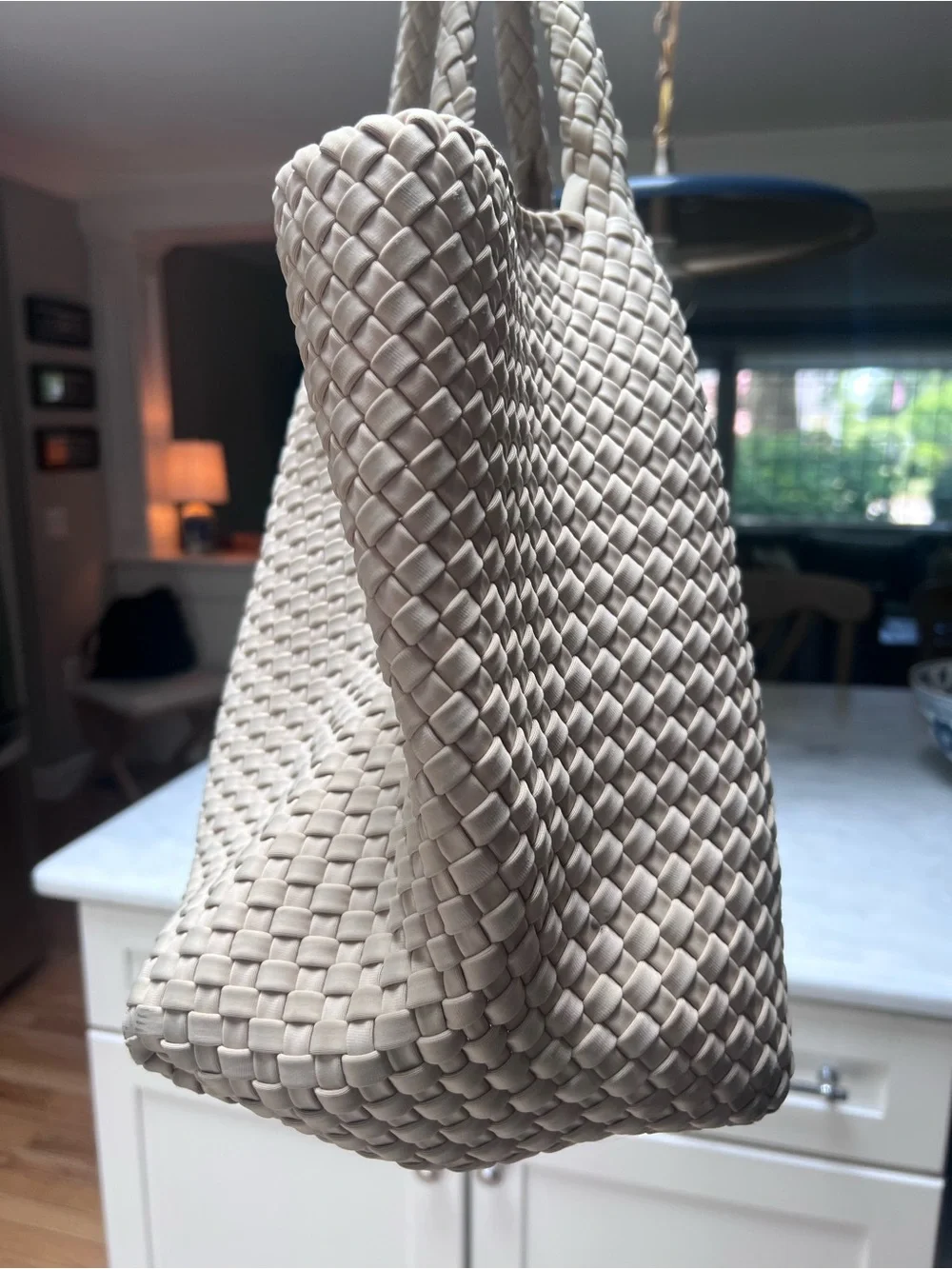 Naghedi Ecru St Barths Large Tote - Picture 5 of 10